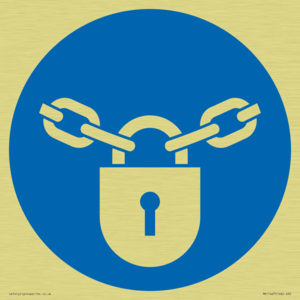 Mandatory: Keep locked